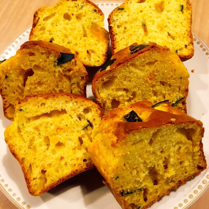 幼児おやつ かぼちゃのパウンドケーキ レシピ 作り方 By Uucha 楽天レシピ